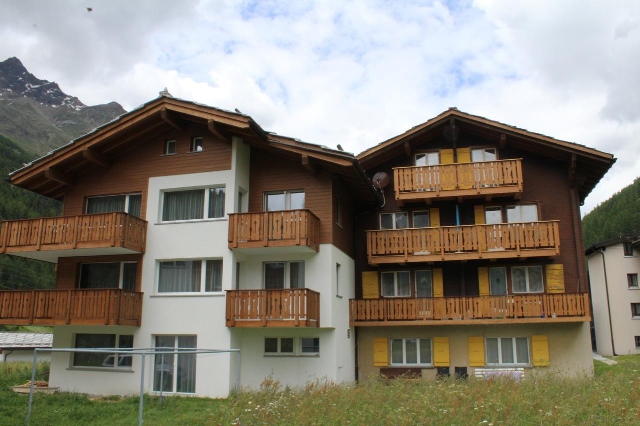Haus Weideli, Dammstrasse 7 Villa Саас-Грунд Екстериор снимка