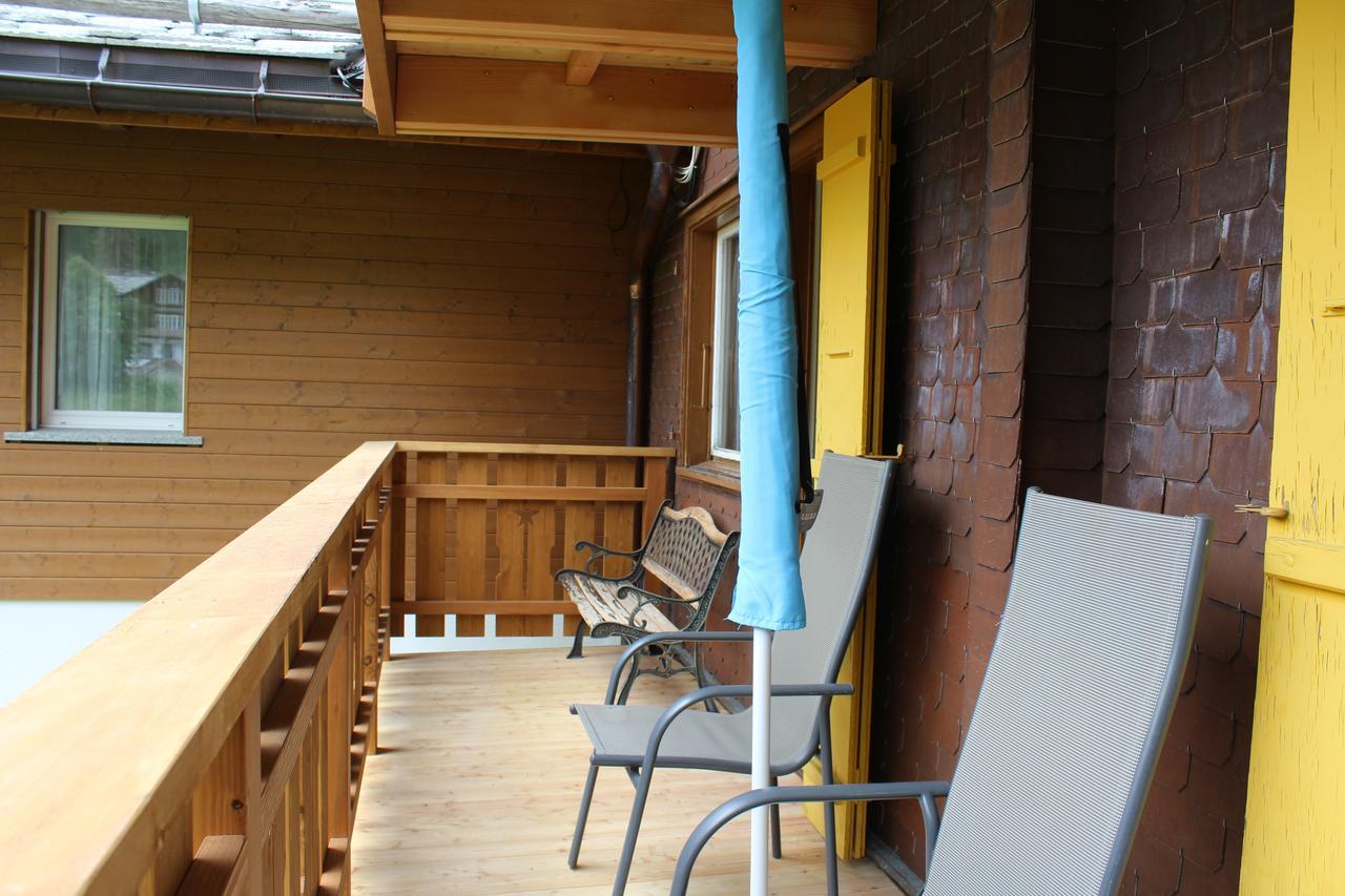 Haus Weideli, Dammstrasse 7 Villa Саас-Грунд Екстериор снимка